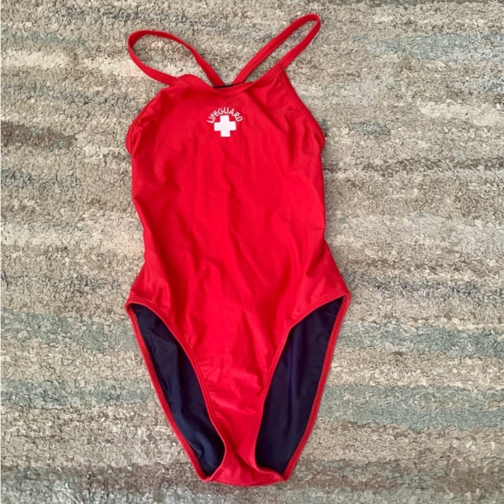 One piece lifeguard suit